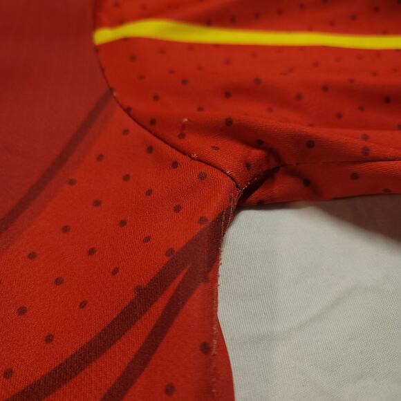 DC The Flash Short Sleeve Graphic Crew Neck T Shirt Mens Size Medium M Red - Picture 3 of 8